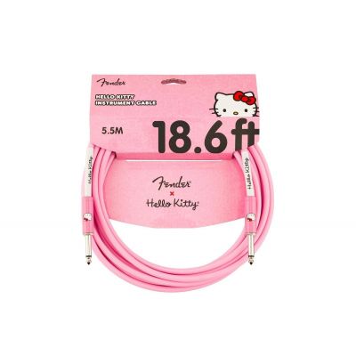 Fender Original 18.6' Cable Hello Kitty Pink Cable Guitarra
