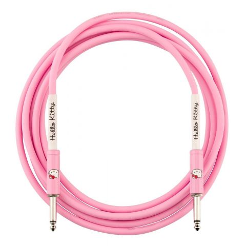 Fender Original 18.6' Cable Hello Kitty Pink Cable Guitarra