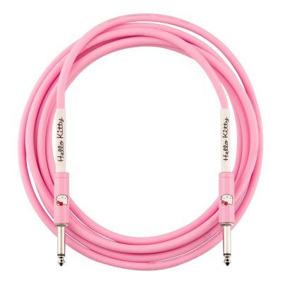 Fender Original 18.6' Cable Hello Kitty Pink Cable Guitarra