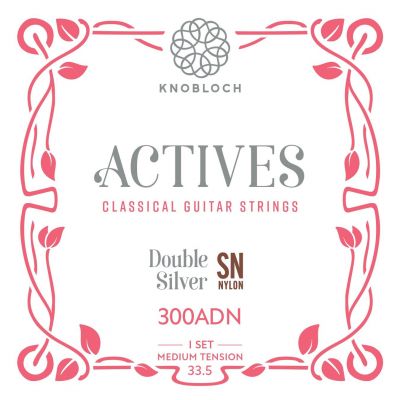 KNOBLOCH ACTIVES DS SN MEDIUM 300ADN JUEGO CUERDAS PARA GUITARRA CLÁSICA