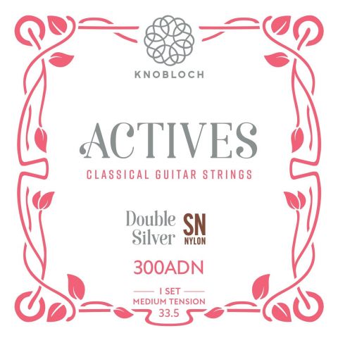 KNOBLOCH ACTIVES DS SN MEDIUM 300ADN JUEGO CUERDAS PARA GUITARRA CLÁSICA