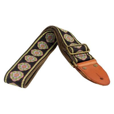 Gaucho GST-1280-9 Correa Auténtico Deluxe Tradicional 50mm Hebilla latón BK GN 2