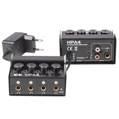 EK HPA4 Amplificador de auriculares 4 canales