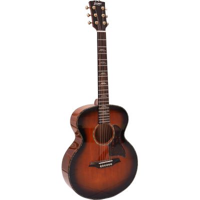 Bromo BAN8E Vintage Sunburst Guitarra Electroacústica