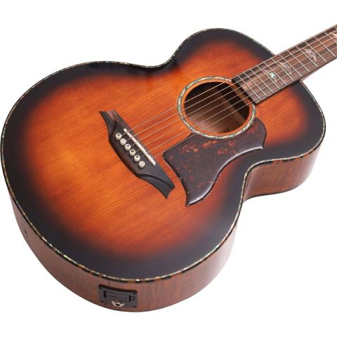 Bromo BAN8E Vintage Sunburst Guitarra Electroacústica