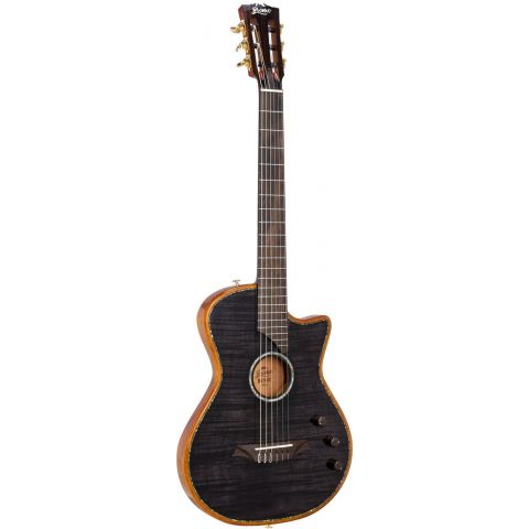 Bromo BEN2C Trans Black Guitarra Electroacústica