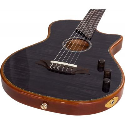 Bromo BEN2C Trans Black Guitarra Electroacústica