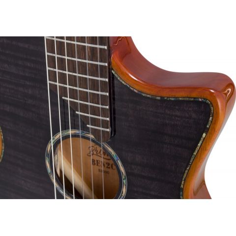 Bromo BEN2C Trans Black Guitarra Electroacústica