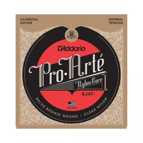 D'Addario EJ47 80 20 Bronze Pro-Arte Nylon Cuerdas Guitarra Clásica