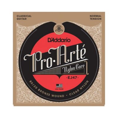 D'Addario EJ47 80 20 Bronze Pro-Arte Nylon Cuerdas Guitarra Clásica