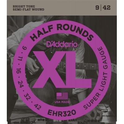 DADDARIO EHR320 - 1 2ROUNDS [09-42] JUEGO ELECTRICA