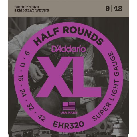 DADDARIO EHR320 - 1 2ROUNDS [09-42] JUEGO ELECTRICA