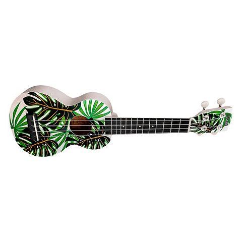 Mahalo MA1MT Art Series Monstera con funda Ukelele Soprano