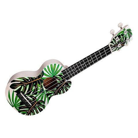 Mahalo MA1MT Art Series Monstera con funda Ukelele Soprano