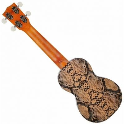Mahalo MA1PY Art II Series Python con funda Ukelele Soprano