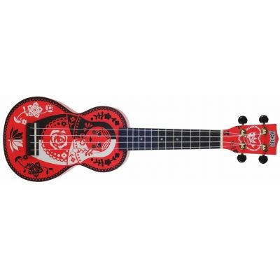 Mahalo MA1RD Art Series Russian Doll con funda Ukelele soprano