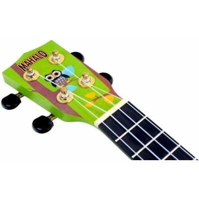 Mahalo MA1WL Art Series Owl con funda Ukelele Soprano