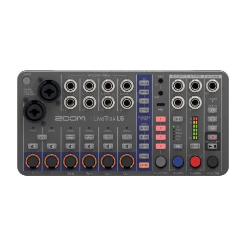 Zoom L6 LiveTrak Mesa digital 10 canales