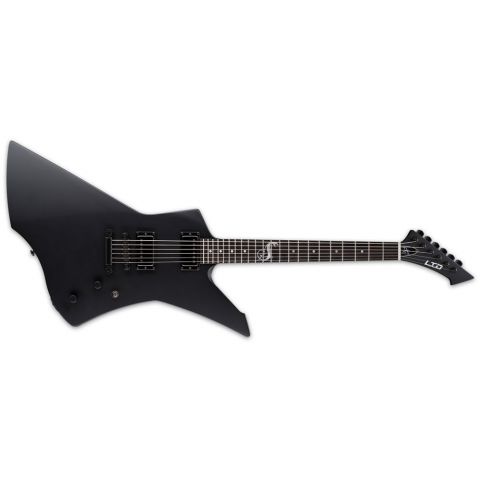 ESP LTD Snakebyte Guitarra Eléctrica Black Satin con estuche