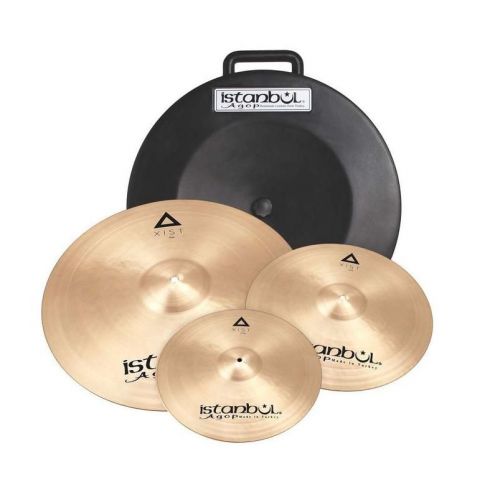 Istanbul Agop Set de 4 Platos XIST 14" 16" 18" 20" con Funda