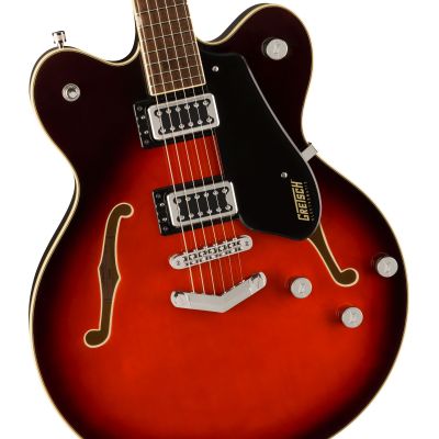 Gretsch G5622 Electromatic Center Block Double-Cut with V-Stoptail Claret Burst