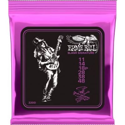 Ernie Ball Slash Signature 11-48 Juego Cuerdas Guitarra Eléctrica