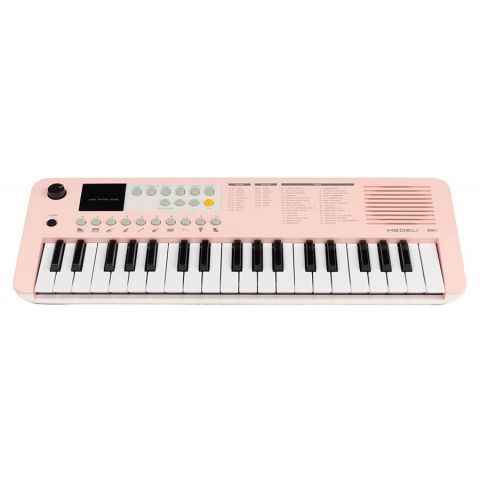 Medeli MK1 PK Teclado 37 teclas Rosa