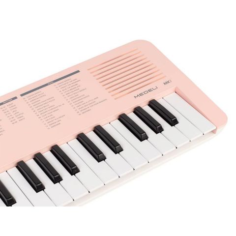 Medeli MK1 PK Teclado 37 teclas Rosa