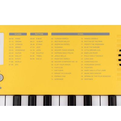 Medeli MK1 YE Teclado 37 teclas Amarillo