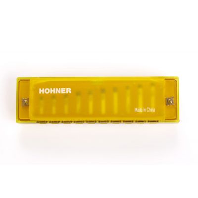 Hohner Translucent Harp M1110y Amarilla