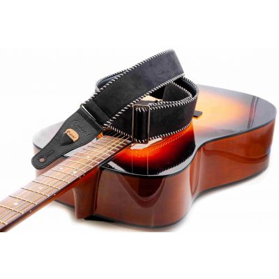 Righton YEEHAW-BK Correa de guitarra Standard Plus Negra