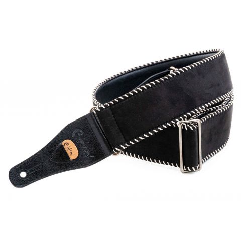 Righton YEEHAW-BK Correa de guitarra Standard Plus Negra
