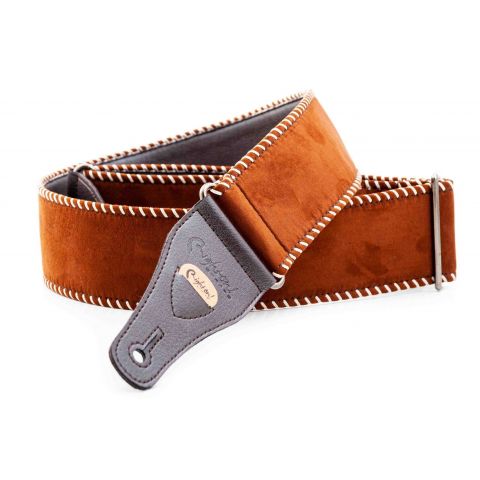 Righton YEEHAW-LIGHT-BR Correa de Guitarra Marrón Claro Serie Standard Plus Vintage