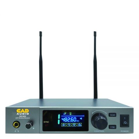 Cad Audio WX1800HH Sistema de micrófono inalámbrico de mano UHF de verdadera diversidad