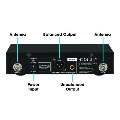 Cad Audio WX1800HH Sistema de micrófono inalámbrico de mano UHF de verdadera diversidad