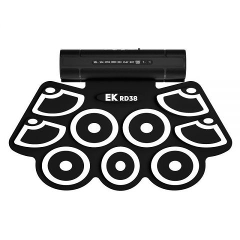 Batería Electrónica Portable con Batería de Litio Recargable EKRD38