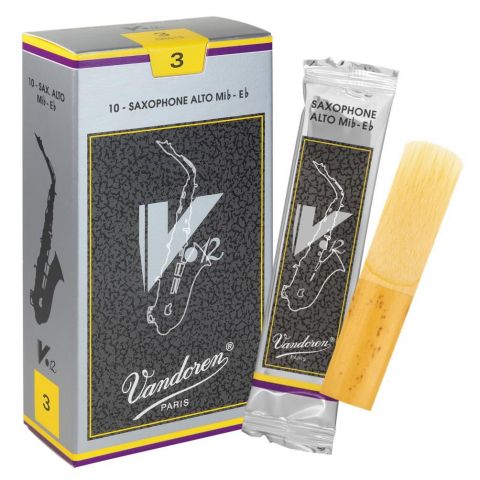 VANDOREN SR613 CAÑAS SAXO ALTO Nº V-12 Nº 3  ( CAJA 10 UNID. )