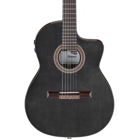 Ibanez GA360TCE-TBK Guitarra clásica Transparent Black