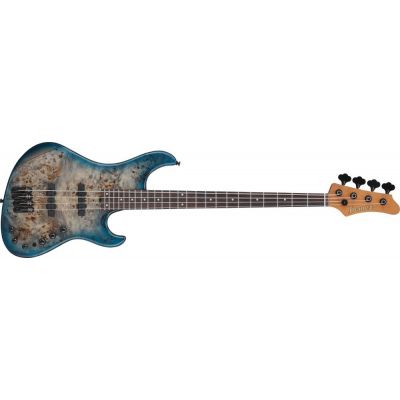 Ibanez MDM1600-CTL Bajo eléctrico con funda Cosmic Blue Starburst Low Gloss