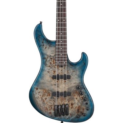 Ibanez MDM1600-CTL Bajo eléctrico con funda Cosmic Blue Starburst Low Gloss