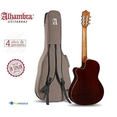 Alhambra CS-1 CW ELECTRIFICADA FISHMAN E1+ Funda 9738 25mm 2