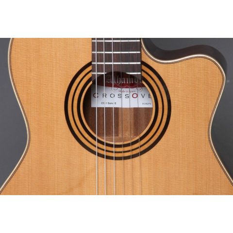 Alhambra CS-1 CW ELECTRIFICADA FISHMAN E1+ Funda 9738 25mm