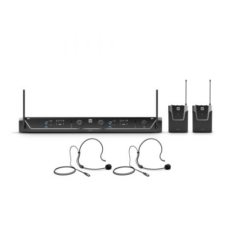 LD Systems U305 BPH 2 sistema inalambrico 2 micrófonos diadema