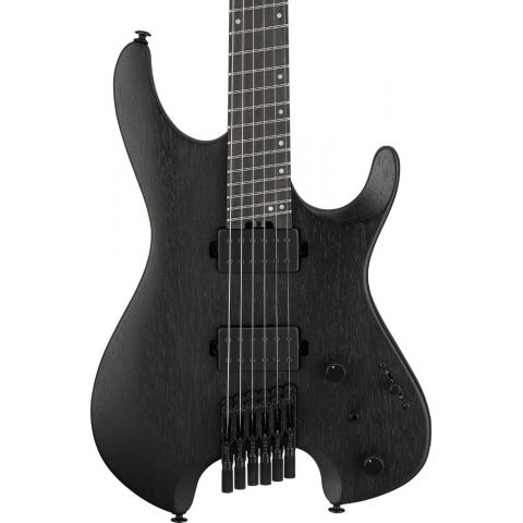 Ibanez QX52-BWK Guitarra Eléctrica sin pala Weathered Black