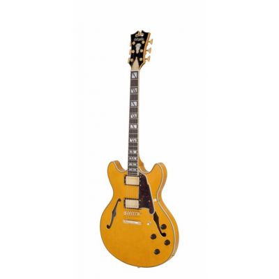 D'Angelico Deluxe DC  Amareto Burst Guitarra Eléctrica