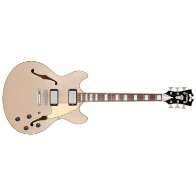 D'Angelico Premier DC XT Satin Desert Gold Guitarra Eléctrica