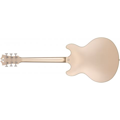 D'Angelico Premier DC XT Satin Desert Gold Guitarra Eléctrica
