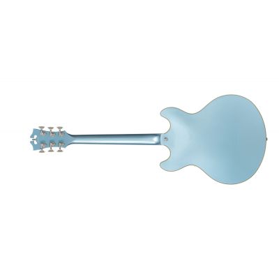 D'Angelico Premier DC Steel Blue Guitarra Eléctrica