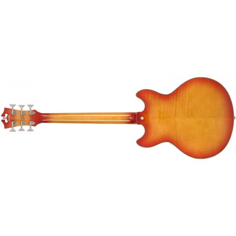 D’Angelico Premier Mini DC XT Honey Burst Guitarra Eléctrica