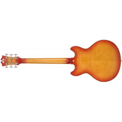 D’Angelico Premier Mini DC XT Honey Burst Guitarra Eléctrica